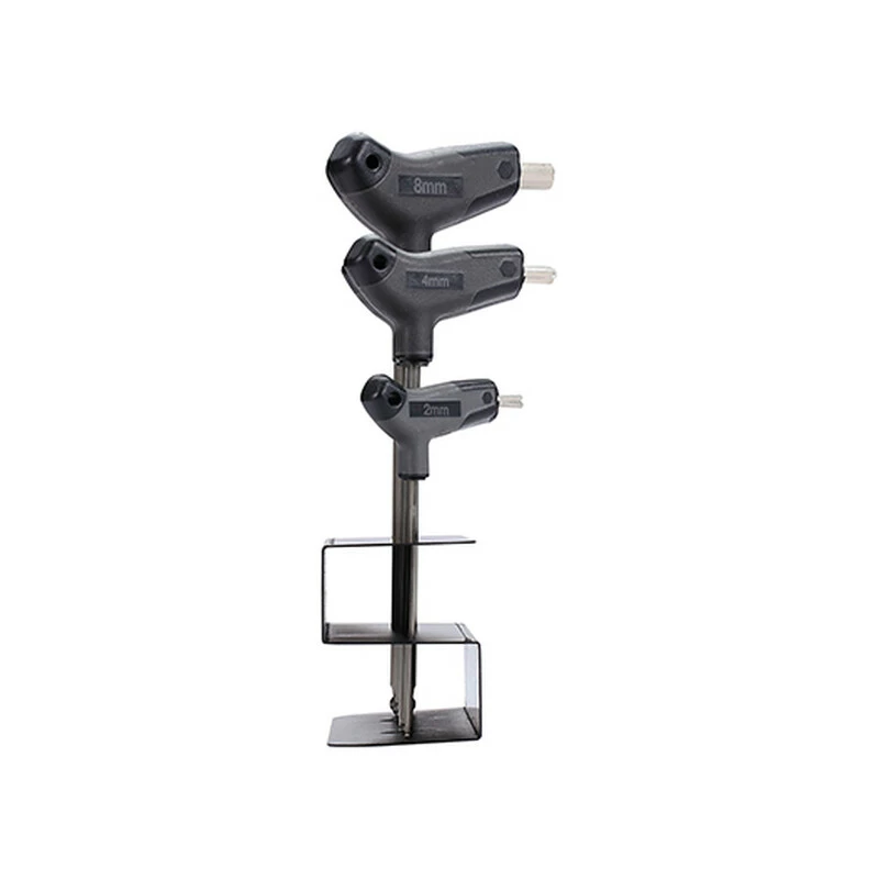 BBB Set Torx: T25, Hex: 2/2.5/3/4/5/6/8/10mm Ergo T-Schlüssel Mit Halter 3 BBB Set Torx: T25, Hex: 2/2.5/3/4/5/6/8/10mm Ergo T-Schlüssel Mit Halter – Bild 3