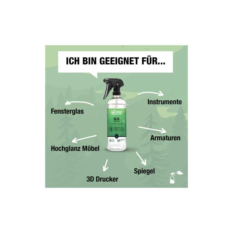 Bio-Chem Glasreiniger 750 Ml Mit Sprühkopf 3 Bio-Chem Glasreiniger 750 Ml Mit Sprühkopf – Bild 3