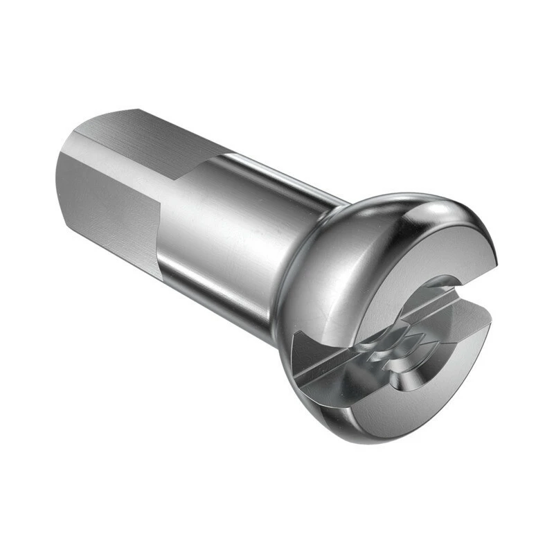 Dt-swiss DT Swiss Nippel Pro Head Pro Lock 2.0mm Gewinde, 12mm Lang, Silber, 100 Stück 2 Dt-swiss DT Swiss Nippel Pro Head Pro Lock 2.0mm Gewinde, 12mm Lang, Silber, 100 Stück – Bild 2