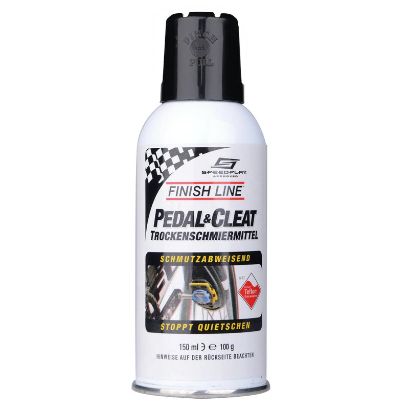FinishLine Trockenschmiermittel, PEDAL & CLEAT, 150 Ml 1 FinishLine Trockenschmiermittel, PEDAL & CLEAT, 150 Ml