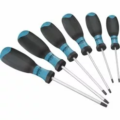 Hazet Werkzeug, Schraubenzieher-Satz, Torx (T10, T15, T20, T25, T27, T30)