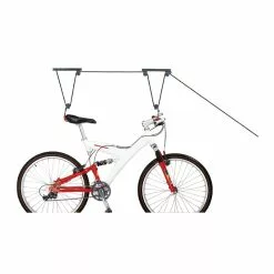 IceToolz Werkstatteinrichtung, Fahrradlift Mit Flaschenzug, F&uuml;r 1 Fahrzeug Bis 25 Kg, P621