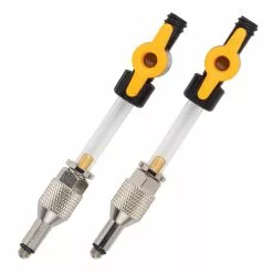 Jagwire Ersatzteil, ELITE BLEED KIT DOT Universal Adapter Quick Turn Valve, Black Seals WST054