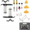Jagwire Werkzeug, ELITE BLEED KIT DOT BLACK Seals Incl. Avid Sram Formula Hayes &amp; Hope Adapter WST052