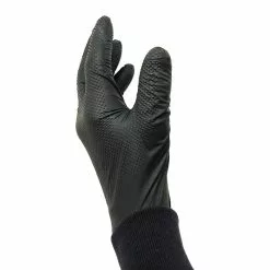 Kraftwerk Handschuhe, POWERGRIP, Nitril, Schwarz, L, 50 Stk.