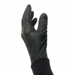 Kraftwerk Handschuhe, POWERGRIP, Nitril, Schwarz, XXL, 50 Stk.