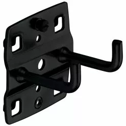 Kraftwerk Werkstatteinrichtung, Werkzeughaken Doppelt, Senkrechtes Hakenende, 35 Mm, Geschraubt