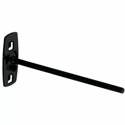 Kraftwerk Werkstatteinrichtung, Werkzeughaken, Gerader Dorn, 150 Mm, Geschraubt, Schwarz