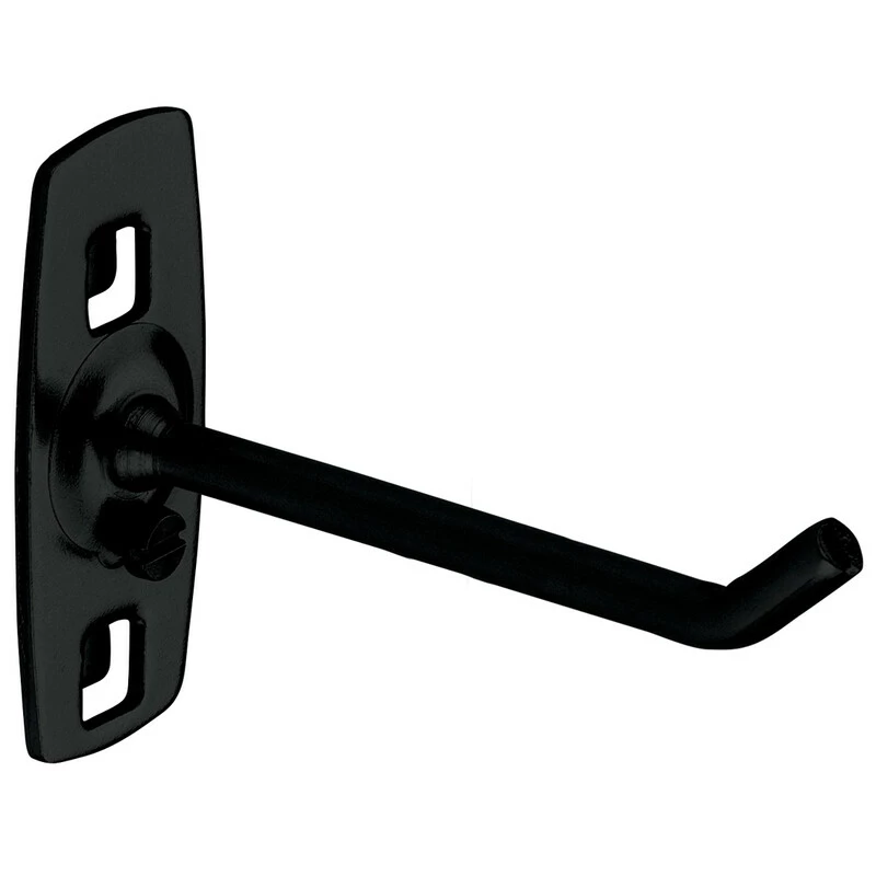 Kraftwerk Werkstatteinrichtung, Werkzeughaken, Schräges Hakenende, 100 Mm, Geschraubt, Schwarz 1 Kraftwerk Werkstatteinrichtung, Werkzeughaken, Schräges Hakenende, 100 Mm, Geschraubt, Schwarz