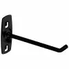 Kraftwerk Werkstatteinrichtung, Werkzeughaken, Schr&auml;ges Hakenende, 150 Mm, Geschraubt, Schwarz