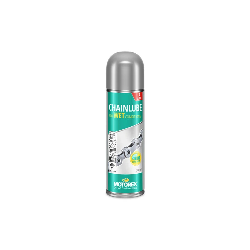 Motorex Chainlube WET Kettenöl Spray 300 Ml 1 Motorex Chainlube WET Kettenöl Spray 300 Ml
