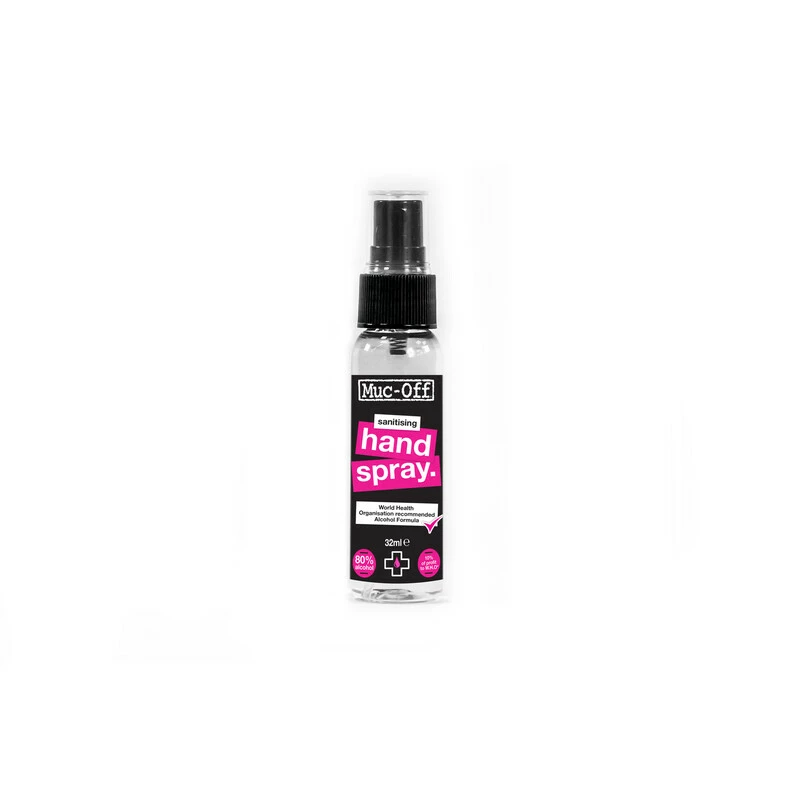 Muc-Off Antibakterieller Desinfektionshandspray 32ml 1 Muc-Off Antibakterieller Desinfektionshandspray 32ml