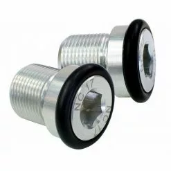 NC-17 Kurbelschrauben M15, Silber