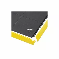 Notrax Abschlusskante F&uuml;r Arbeitsplatz- Matte Weiblich 19mm 91cm Gelb