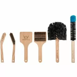 Peaty's Bicycle Brush Set, 4 B&uuml;rsten