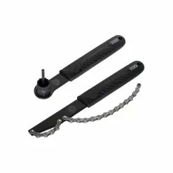 PRO Kassettenabzieher Und Gegenhalter F&uuml;r Shimano Zahnkranzkassetten Schwarz