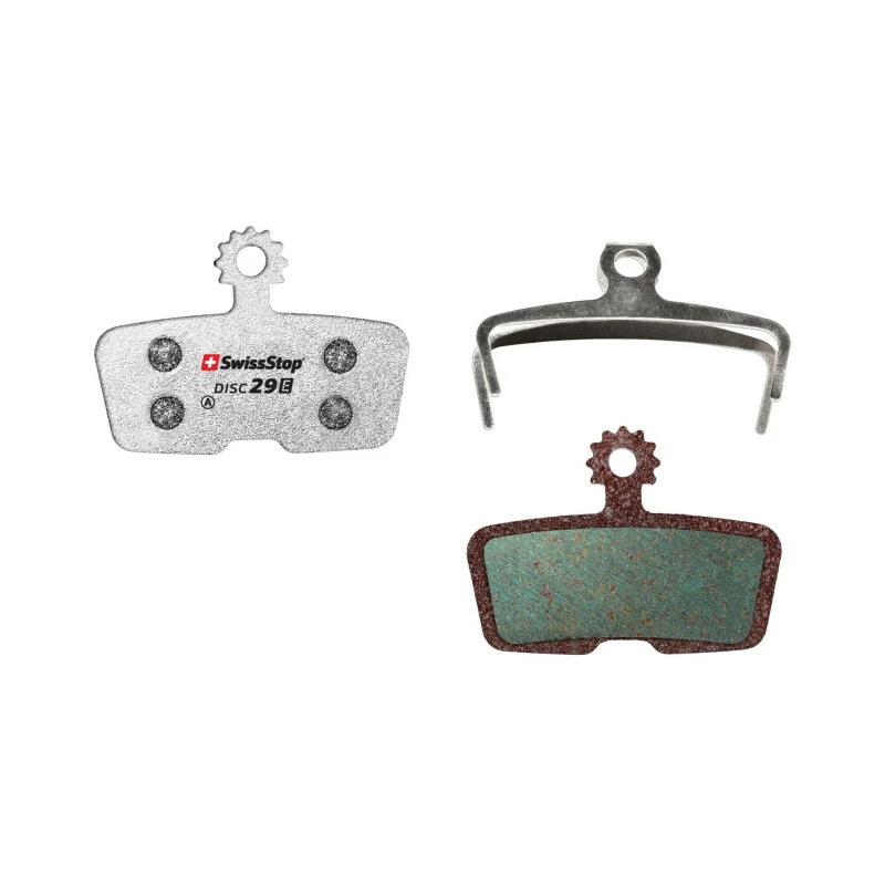 SwissStop Bremsbelag Disc 29 E Avid, Box à 25 Paar, Code (2011-2014), Code R, MONTAGE 1 SwissStop Bremsbelag Disc 29 E Avid, Box à 25 Paar, Code (2011-2014), Code R, MONTAGE