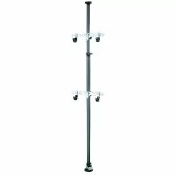 Topeak Dual-Touch Bike Stand Aufbewahrungsständer Höhe: 3.20m, Belastung Pro Haken: 18kgm, Alu