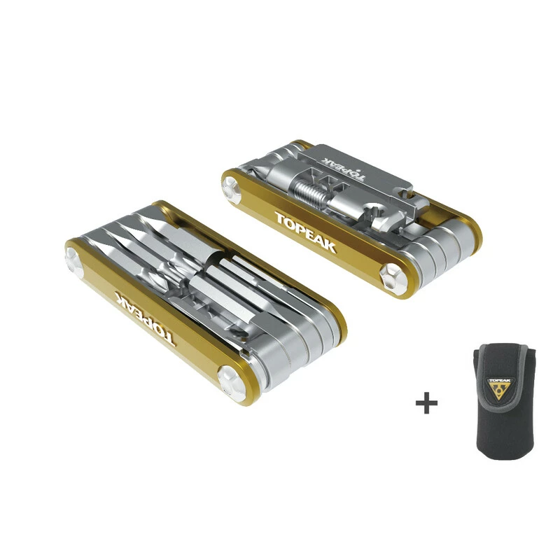 Topeak Mini P20, 20 Funktionen, Mit Kettennieter, Black Mit Power Link Tool Und Neoprentasche 2 Topeak Mini P20, 20 Funktionen, Mit Kettennieter, Black Mit Power Link Tool Und Neoprentasche – Bild 2