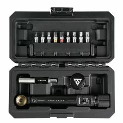 Topeak Torq Stick Pro 2-10 Nm, Werkzeugbox Mit Drehmomentschlüssel 2-10Nm Inkl. 9 Werkzeugbits