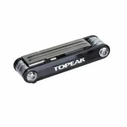 Topeak Tubi 11, 11 Functions Mini Tool, W/tubeless Tire Repair Tools, W/o Plugs, W/o Bag, Black