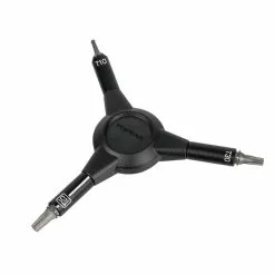 Topeak Y-Torx Speed Wrench, Dreifacher Torxschl&uuml;ssel, T10, T25 Und T30