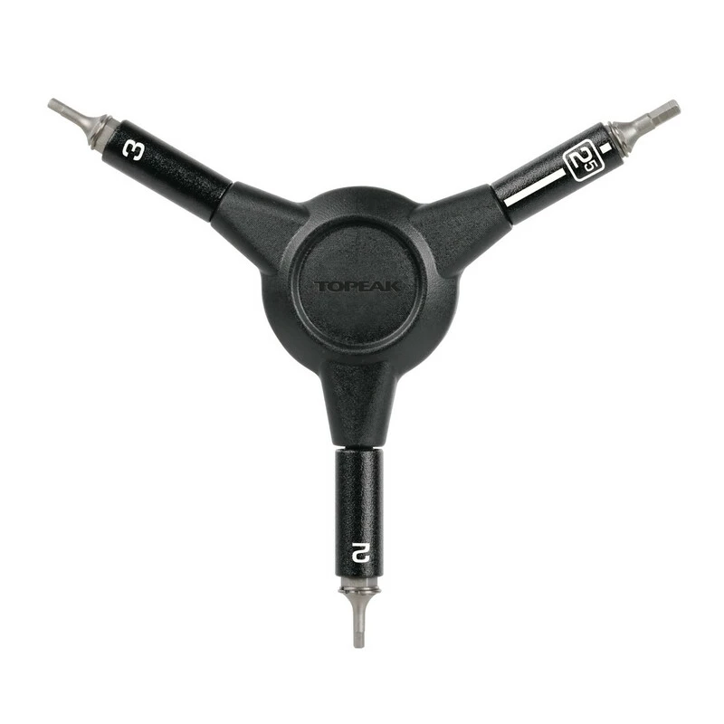 Topeak YHex Speed Wrench, Dreifacher Sechskantschlüssel, 2, 2.5 Und 3mm 2 Topeak YHex Speed Wrench, Dreifacher Sechskantschlüssel, 2, 2.5 Und 3mm – Bild 2