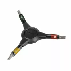 Topeak YHex Speed Wrench, Dreifacher Sechskantschlüssel, 4, 5 Und 6mm