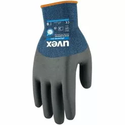 Uvex Montagehandschuhe Phynomic Pro XXXL, Gr&ouml;sse 12, 1 Paar, Blau/anthrazit, UNVERPACKT