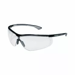 Uvex Schutzbrille Sportstyle, One Size, Beschlagfrei, Schwarz/grau