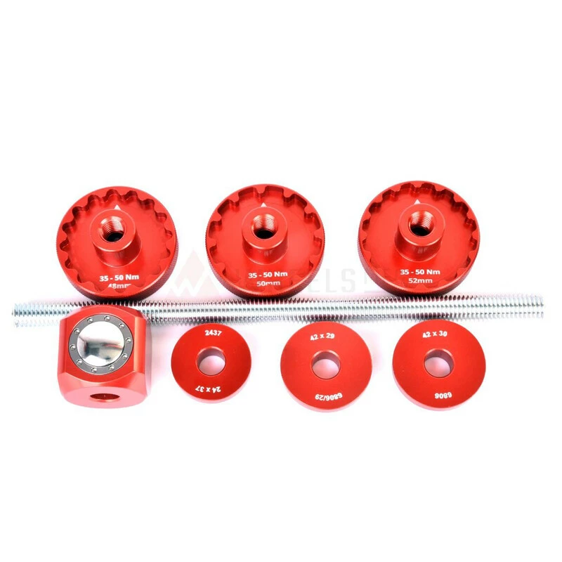 Wheels Manufacturing Werkzeug, Set Für Tretlager Mit Dünnem Flansch 1 Wheels Manufacturing Werkzeug, Set Für Tretlager Mit Dünnem Flansch